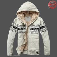 heren abercrombie and fitch truien zipper hooded fur snowflake pattern lichtgrijs Best Verkopende tojca209